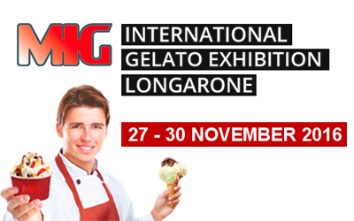 MIG International Gelato Exhibition at Longarone