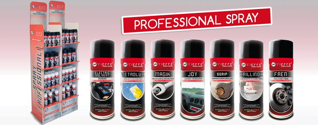 Spray professionali